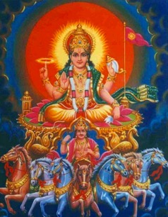 The importance of the sun in Hindu worship